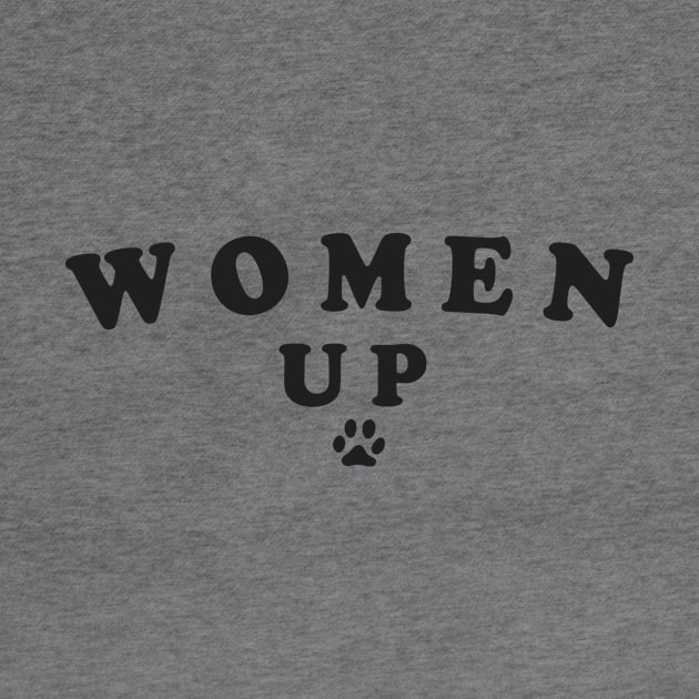 Women Up Love Dog by Aspita